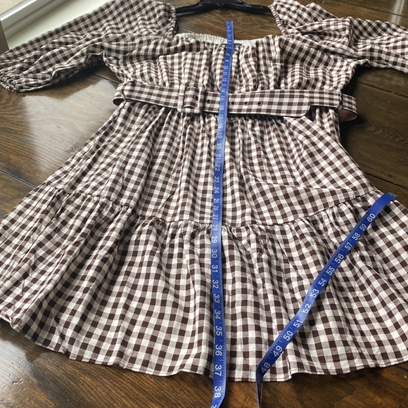 Linen Gingham dress - Picture 5 of 6